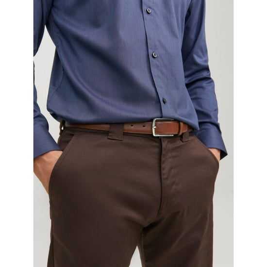 Jack & Jones Heren pantalon riem leer jacchristopher cognac - Image 3