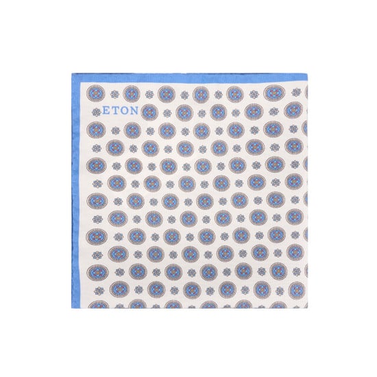 Eton Four sided silk pocket square - Image 1