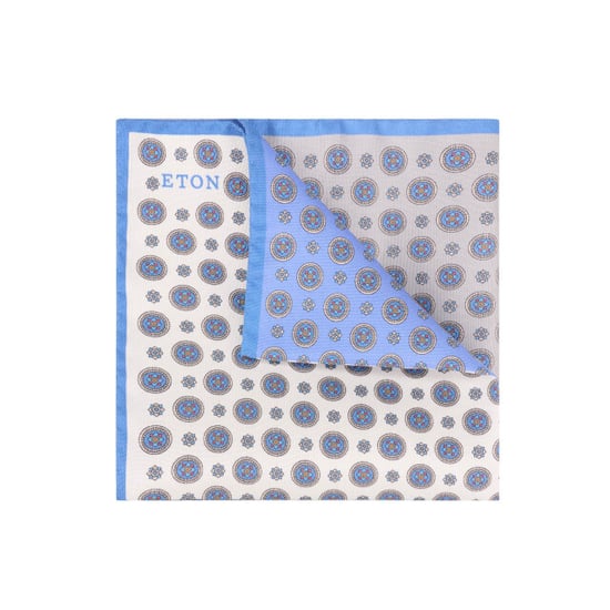 Eton Four sided silk pocket square - Image 3