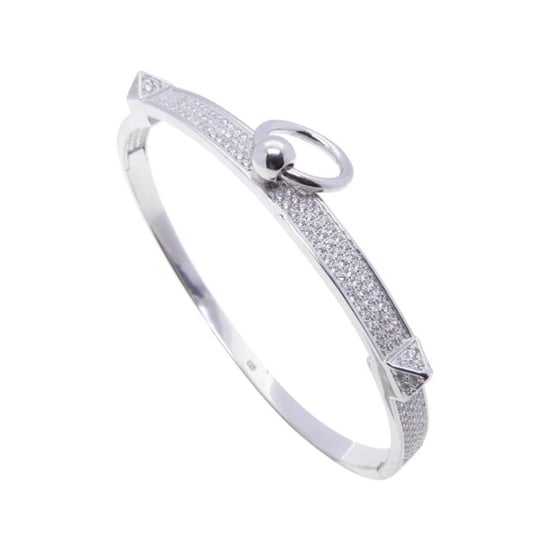Christian Zilveren slavenarmband - Image 1
