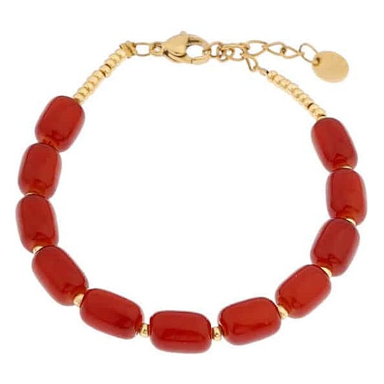 Label Kiki Armband grape beads gold - Image 1
