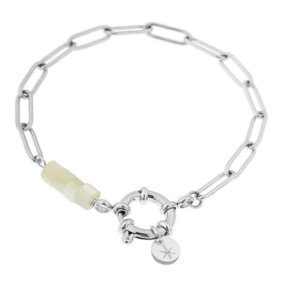Label Kiki Armband hold on mint silver - Image 1