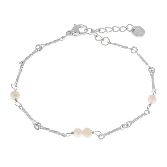 Label Kiki Armband pearl pearl silver - Image 1
