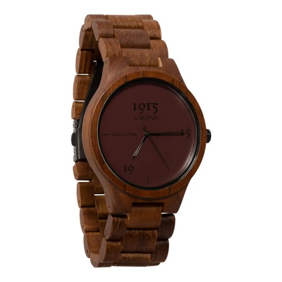 1915 Watches 1915 watch men real leather bordeaux - Image 3
