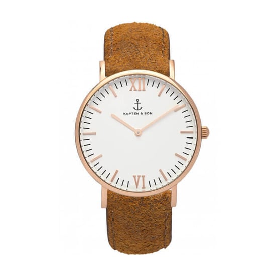 Kapten & Son Brown vintage leather campus 4251145213572 - Image 1