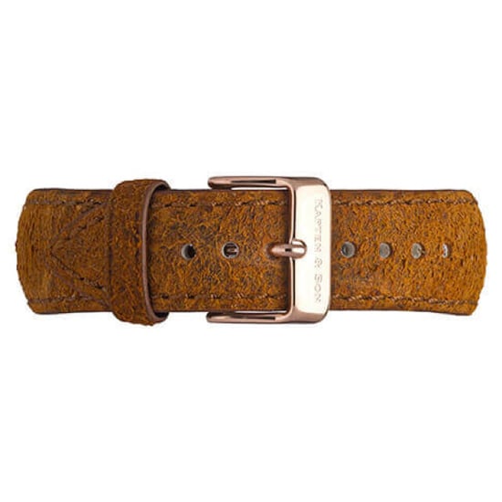 Kapten & Son Horloge black brown vintage leather campus 4251145223571 - Image 4