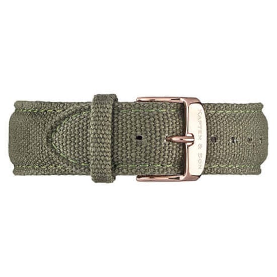 Kapten & Son Horloge black olive canvas campina 4251145223762 - Image 4
