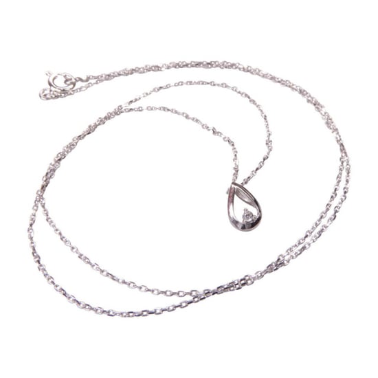Christian 14 karaat gouden ketting druppel - Image 1