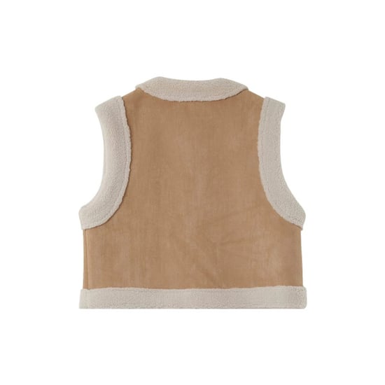 Grace & Mila Suede imitatieschaap gilet noe - Image 3