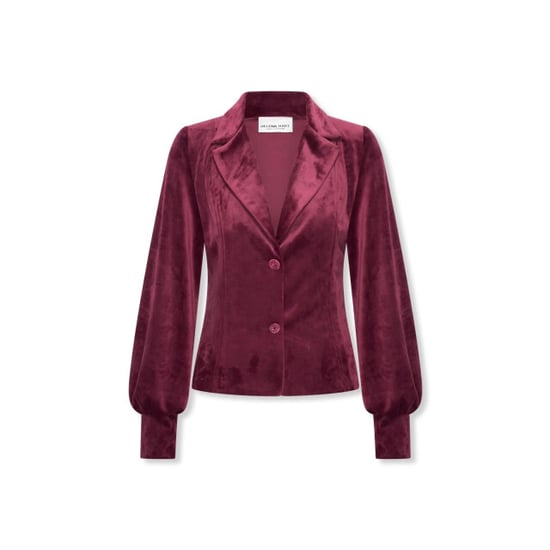 Helena Hart 7640 blazer lora velour wine - Image 2