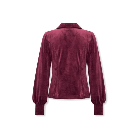 Helena Hart 7640 blazer lora velour wine - Image 4