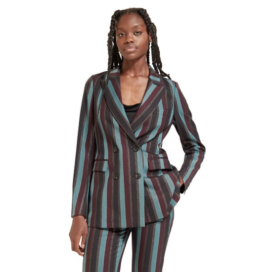 Scotch & Soda 175160 striped double breasted blazer - Image 1