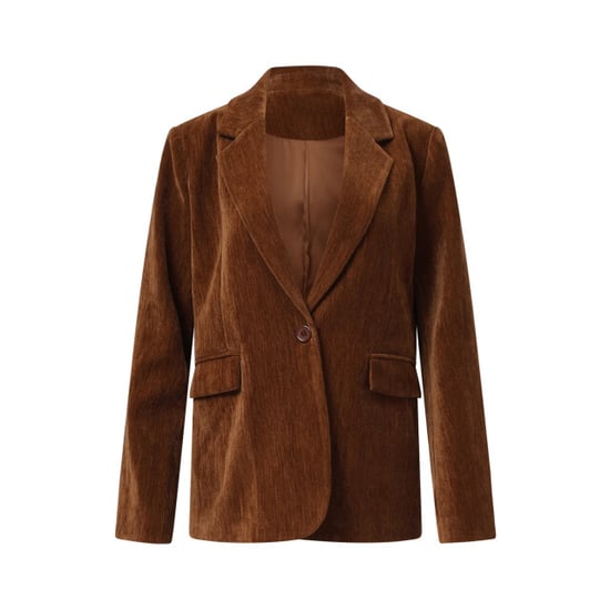 Smashed Lemon Retro chic bruine blazer | - Image 2