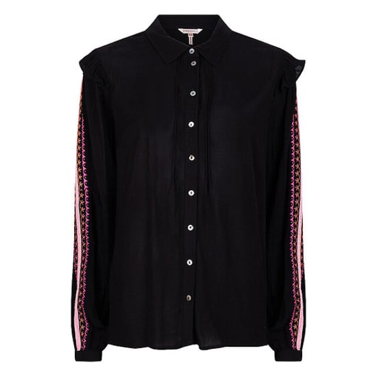 Esqualo Blouse f23-15510 black - Image 1