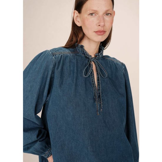 Grace & Mila Salsa blouse strik denim - Image 2