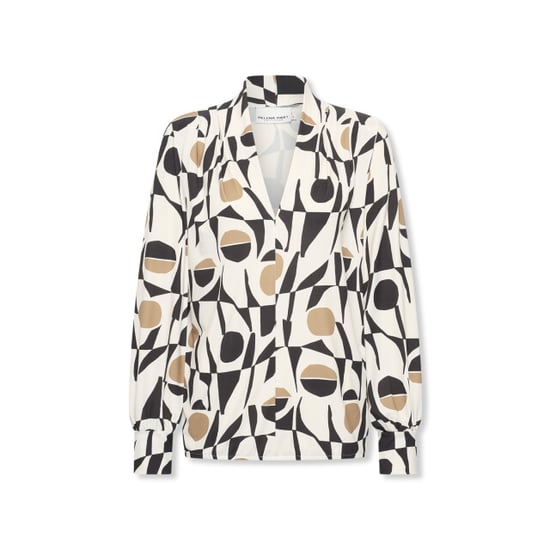 Helena Hart 7674cla top jozzy print clash camel - Image 2