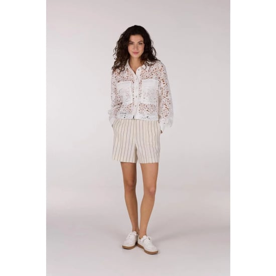 Jansen Amsterdam Fae cl crochet long sleeve wit - Image 2