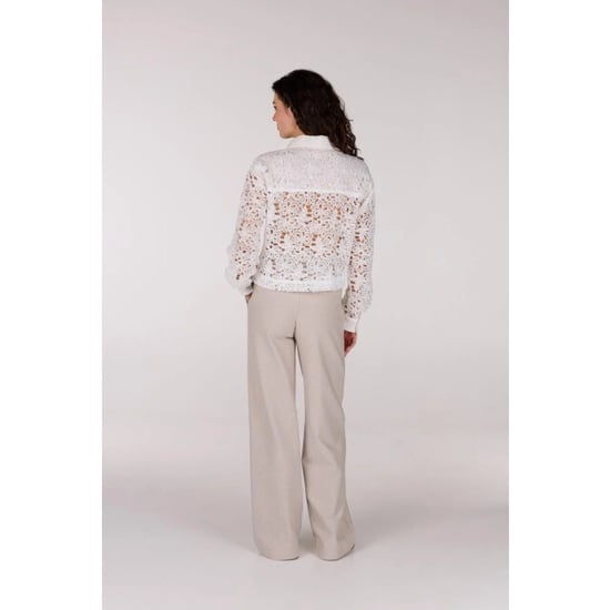 Jansen Amsterdam Fae cl crochet long sleeve wit - Image 4