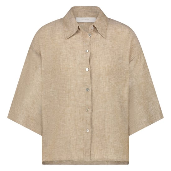 Nukus Lucy blouse melange zand dessin - Image 1