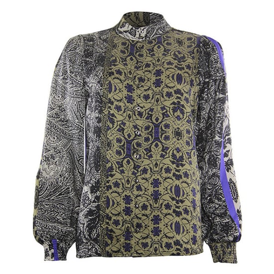Poools Blouse 333229 olive/black - Image 1