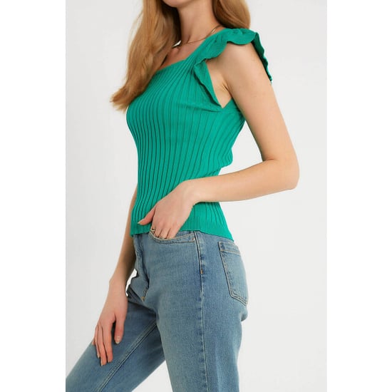 Robin-Collection Elastische ribstof top t93547 - Image 2