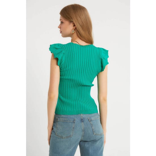 Robin-Collection Elastische ribstof top t93547 - Image 3