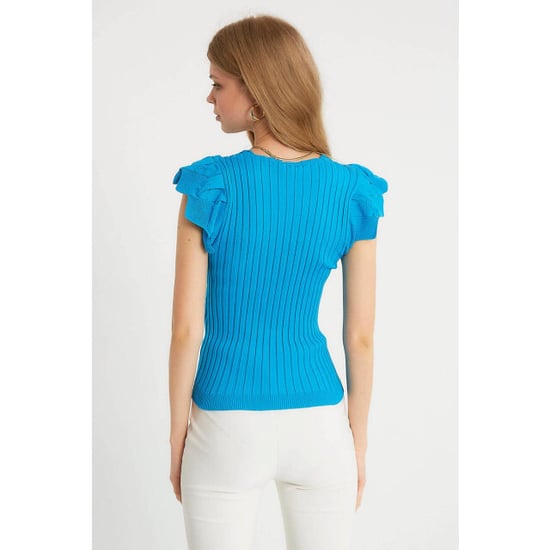 Robin-Collection Elastische ribstof top t93547 - Image 3