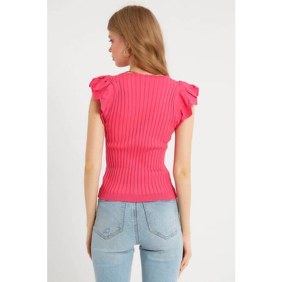 Robin-Collection Elastische ribstof top t93547 - Image 5