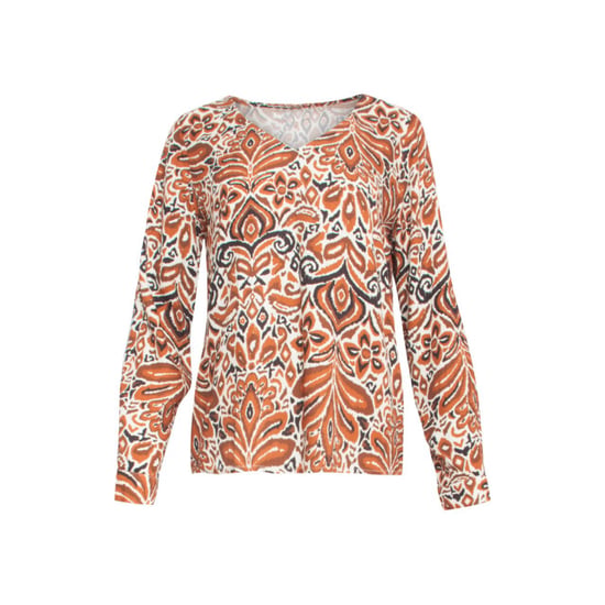 Smashed Lemon 24508 e paisley bedrukte top | - Image 2
