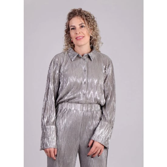 Studio Amaya Plisse blouse phien - Image 5