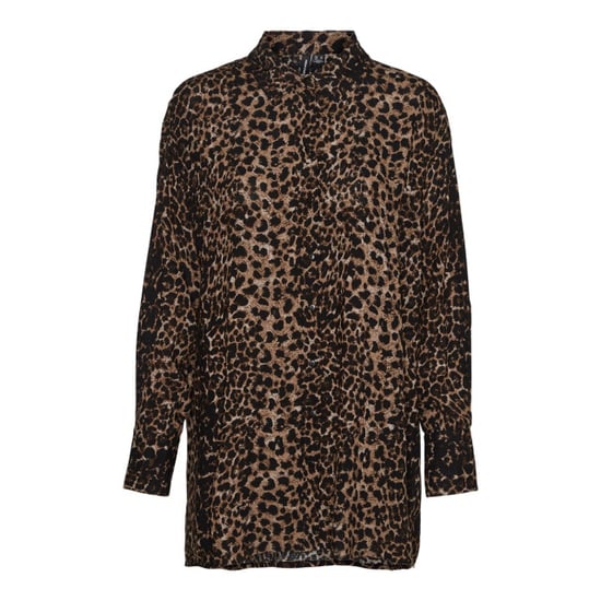 Vero Moda Vmkittie mdot ls oversize shirt wvn dessin - Image 1