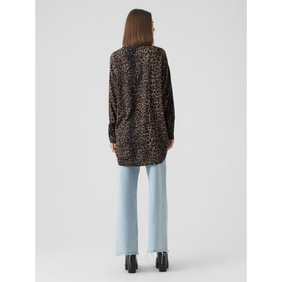 Vero Moda Vmkittie mdot ls oversize shirt wvn dessin - Image 2