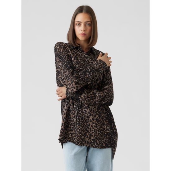 Vero Moda Vmkittie mdot ls oversize shirt wvn dessin - Image 4