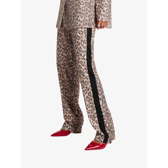 Alix The Label Ladies woven leopard pants - Image 1