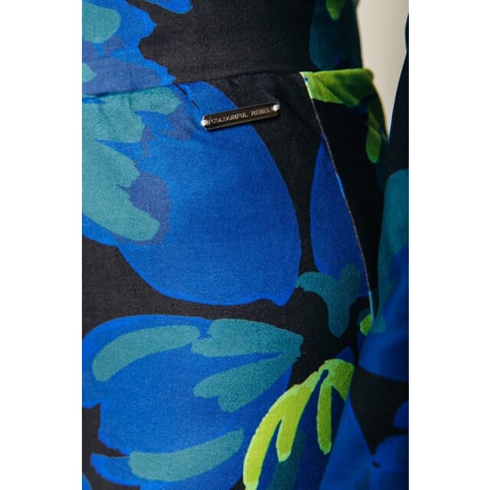 Colourful Rebel Moved flower peached extra flare pants dessin - Image 2
