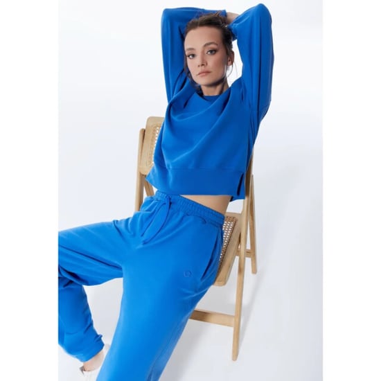 Cup of Joe Sweat pant straight; %95 co-%5 ea; l00; 241; denim - - Image 4