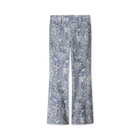 Helena Hart 7308deni 0 flair print deni marine - Image 1