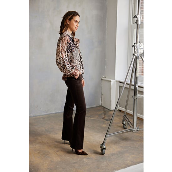 Helena Hart 7559 broek flair velvet choco - Image 3