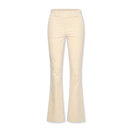 Helena Hart 7559 broek flair velvet ecru - Image 1