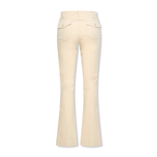 Helena Hart 7559 broek flair velvet ecru - Image 3