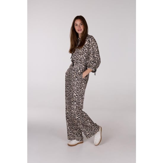 Jansen Amsterdam Romana broek wa429 long wide sand - Image 6