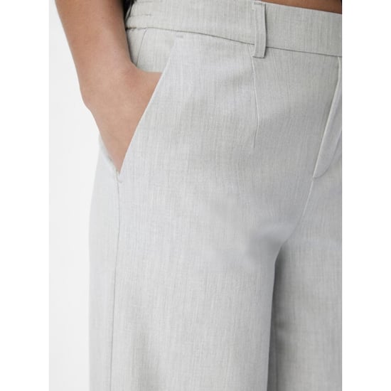 Object objlisa wide pant noos 23037921 light grey melange - Image 2