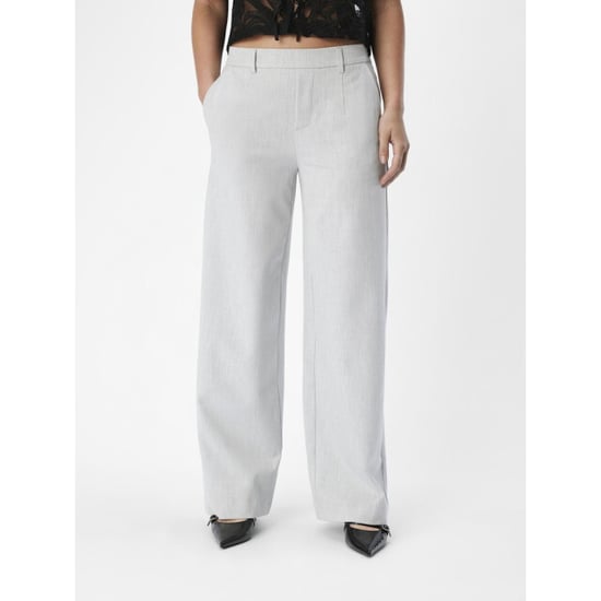 Object objlisa wide pant noos 23037921 light grey melange - Image 6