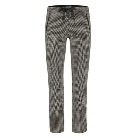 Para Mi Broek kim knitted jacquards herringbone black - Image 1