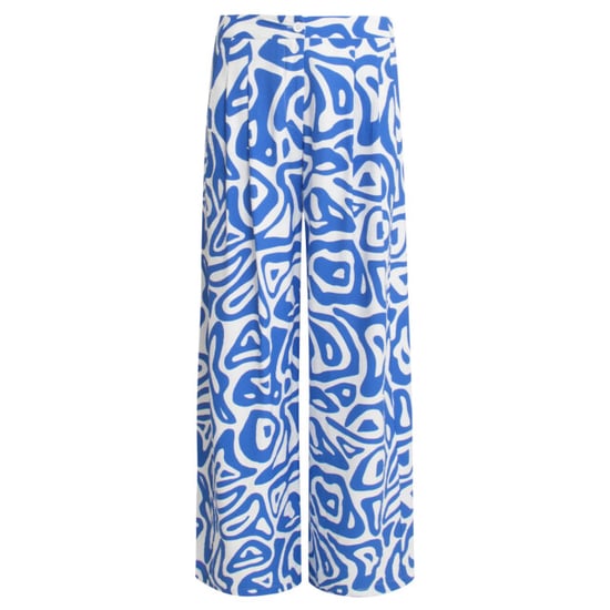 Smashed Lemon 25004 wijde broek met te abstracte print | - Image 6