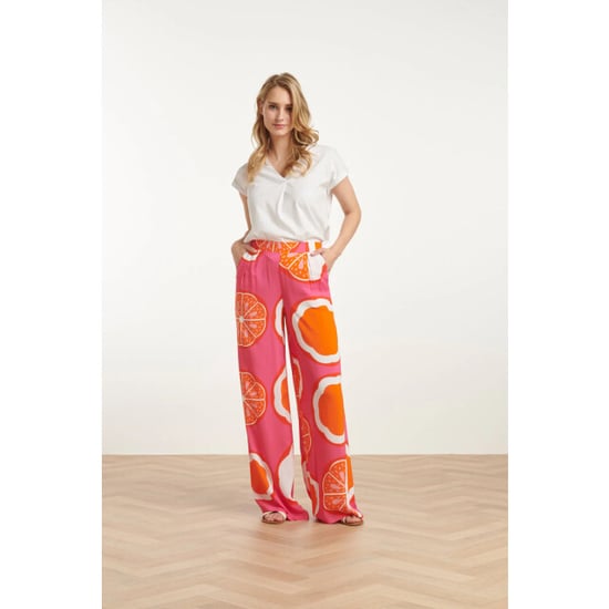 Smashed Lemon 25027 wide-leg broek met fruitprint | - Image 3