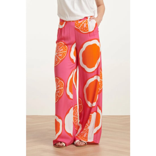 Smashed Lemon 25027 wide-leg broek met fruitprint | - Image 5
