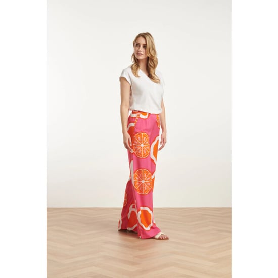 Smashed Lemon 25027 wide-leg broek met fruitprint | - Image 6
