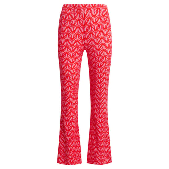 Smashed Lemon 25041 flared leggings met schelpenprint | - Image 4