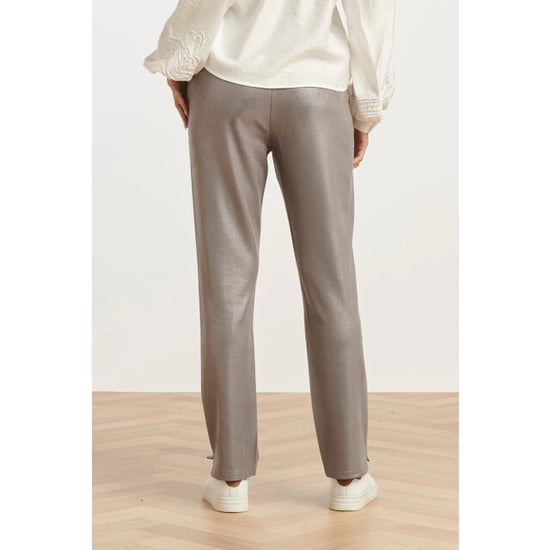 Smashed Lemon Damesglanzende metallic broek | - Image 6